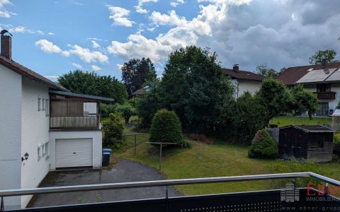 Aussicht vom Balkon